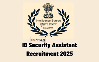 IB सिक्योरिटी असिस्टेंट भर्ती 2025: टियर-1 परीक्षा 29 और 30 सितंबर को, एडमिट कार्ड जल्द जारी होंगे mha.gov.in पर
