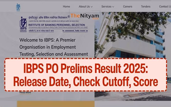 IBPS PO प्रीलिम्स रिजल्ट 2025: जानें कैसे चेक करें और कट-ऑफ...