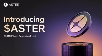 Aster DEX $ASTER Token Launch: CoinMarketCap ने किया Aster DEX का समर्थन, सफल TGE के बाद $ASTER टोकन हुआ लॉन्च...