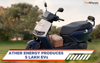 Ather Energy का नया रिकॉर्ड: 5 लाख ईवी का उत्पादन और महाराष्ट्र में नया प्लांट...