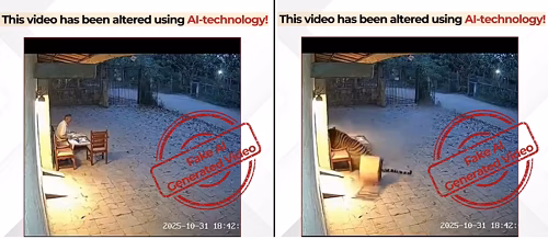 Viral Video: वायरल टाइगर अटैक वीडियो असली नहीं, बल्कि AI से बनाया गया!
